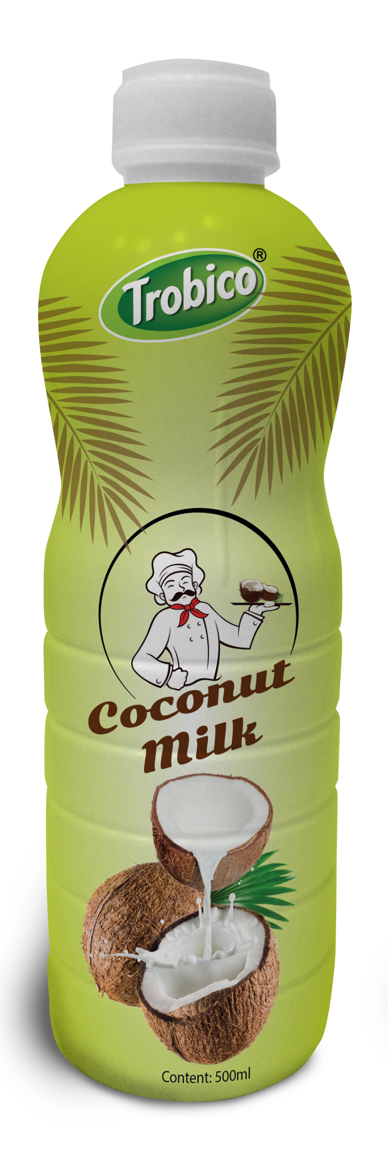 Coconut milk for cooking 500ml TROBICO OEM Beverage Manufacturers
